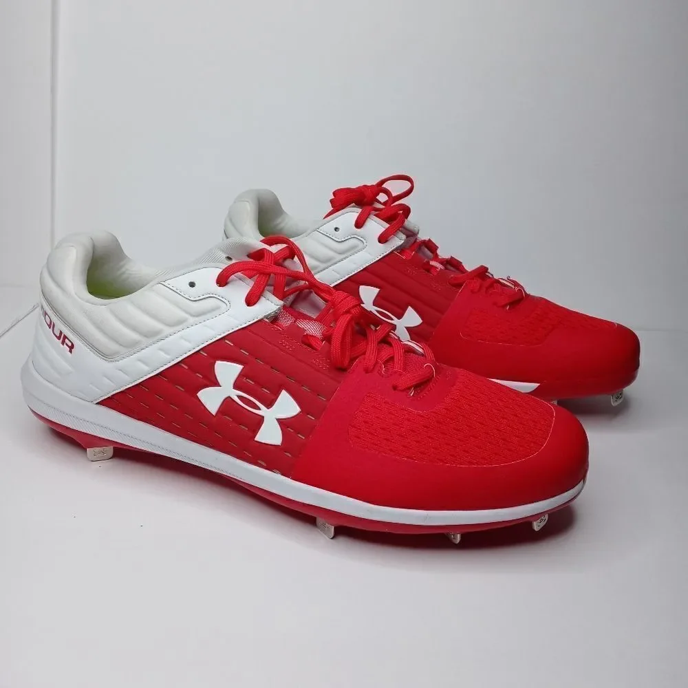 UNDER ARMOUR MEN'S UA YARD LOW ST BASEBALL CLEATS Size 16